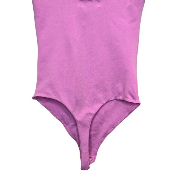Lilyful Women's Bright Pink Thong Bodysuit - Picture 8 of 13